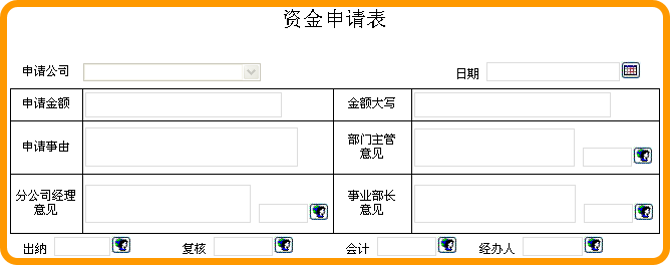 銷售管理-oa資金申請(qǐng)審批